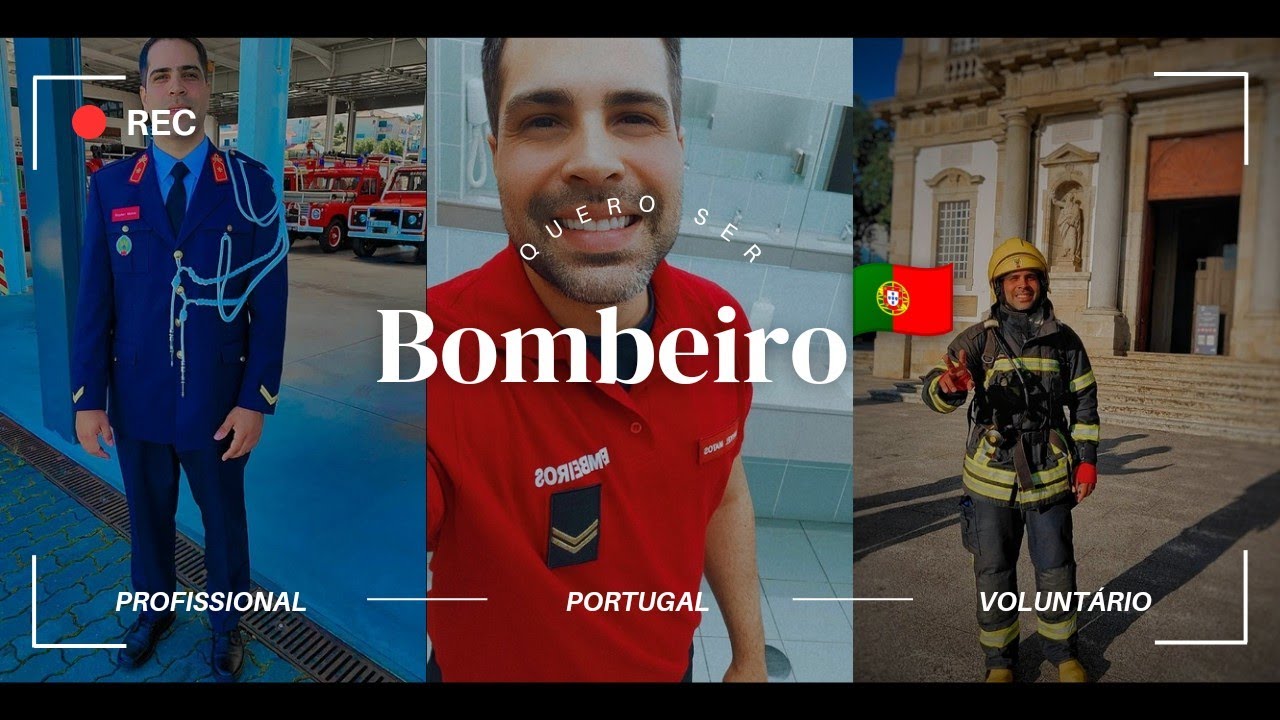Como faço para ser Bombeiro voluntário ou Profissional em Portugal #dicas