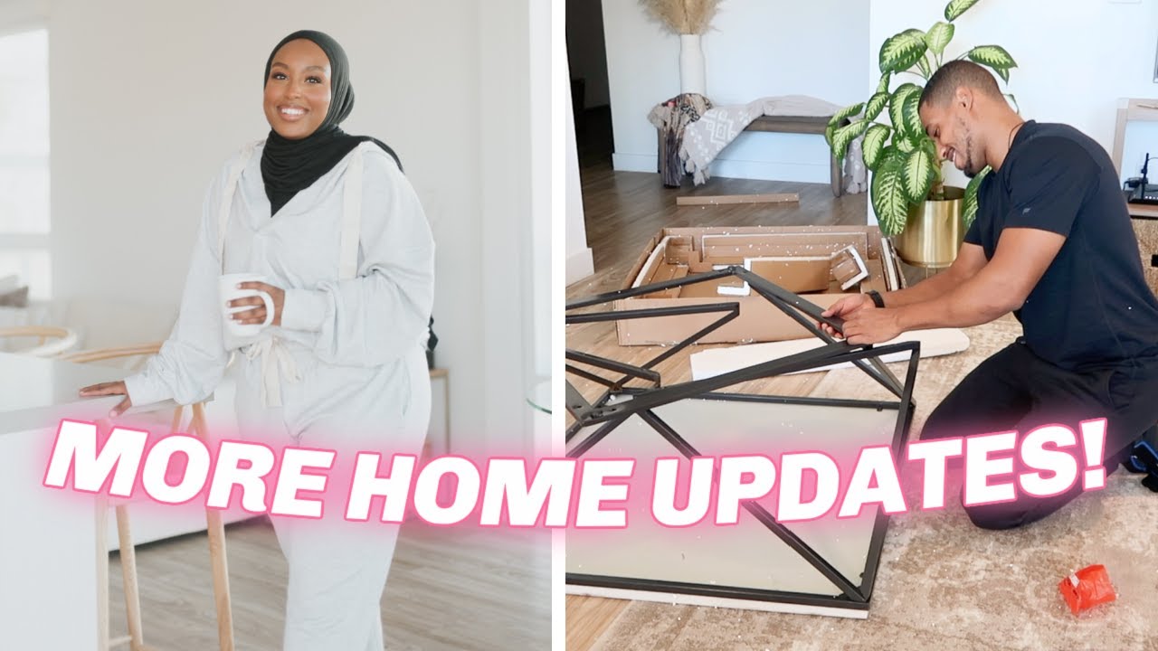 NEW COFFEE TABLE + DINING CHAIRS & SAYING GOODBYE 😭 | Moving Vlog 5 | Aysha Harun