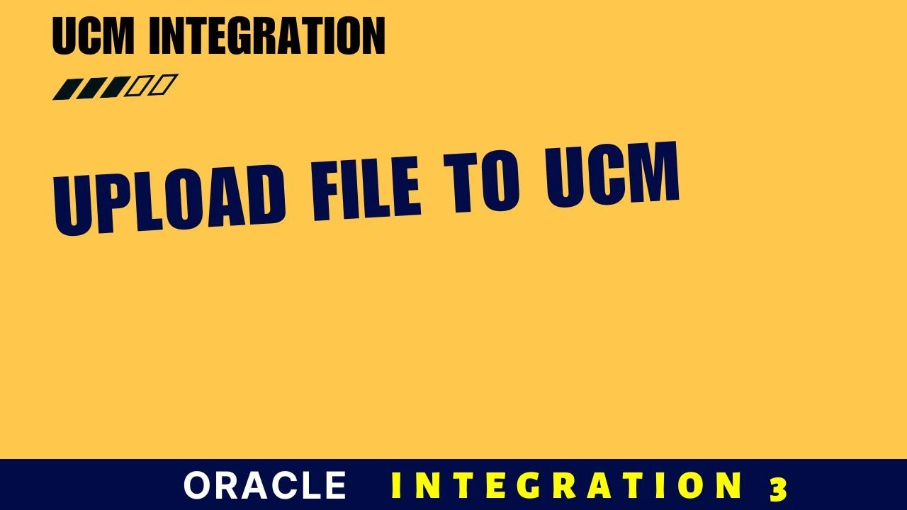 Как загрузить файл в UCM с помощью Oracle Integration 3, подключение ERP HCM для загрузки файла в...