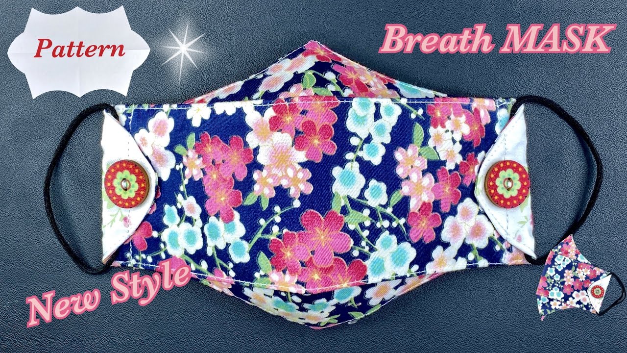 NEW Face Mask Design Hawk Style 3 Layers 2 in 1 | Easy Breath VERY CUTE | NO FOG ON GLASSES
