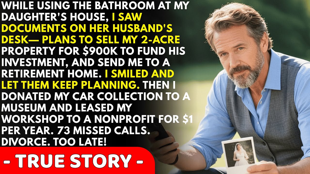 My Daughter Planned To Sell My Workshop For Her Husband's Investment, So I Gave It All Away And...