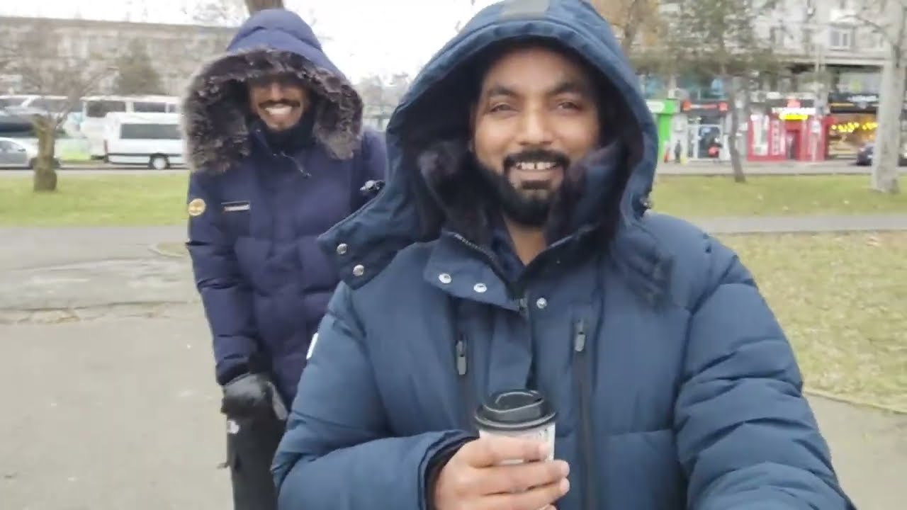new vlog by harvy romania ,vlog in xtream cold and snow