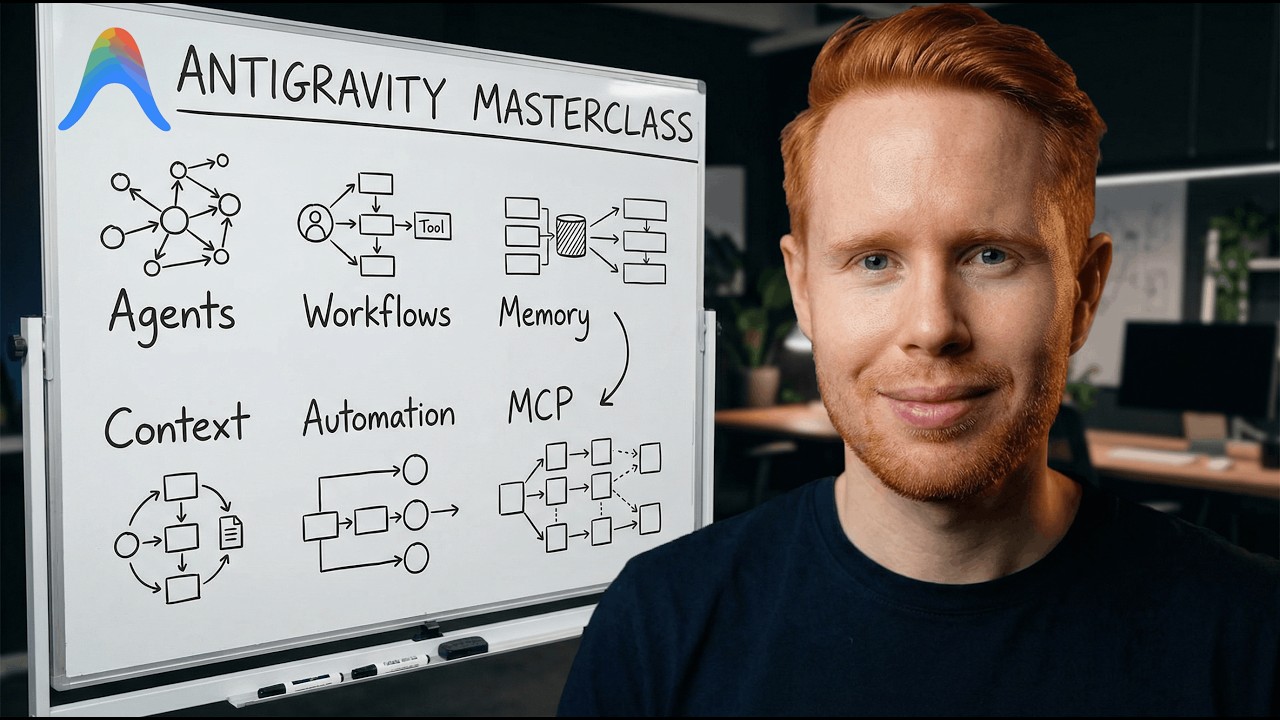 Antigravity 2 Hour Masterclass: Build & Sell AI Agents & Apps (No Code)