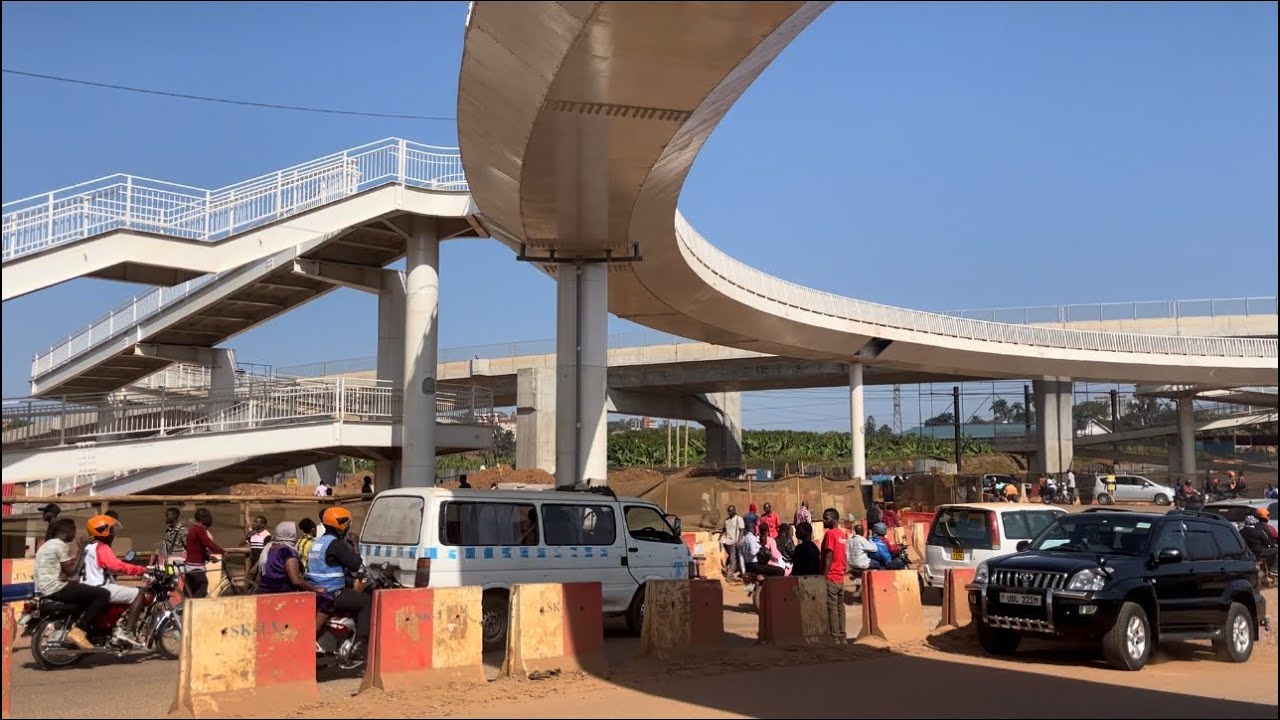 Kampala Flyover Progress Live