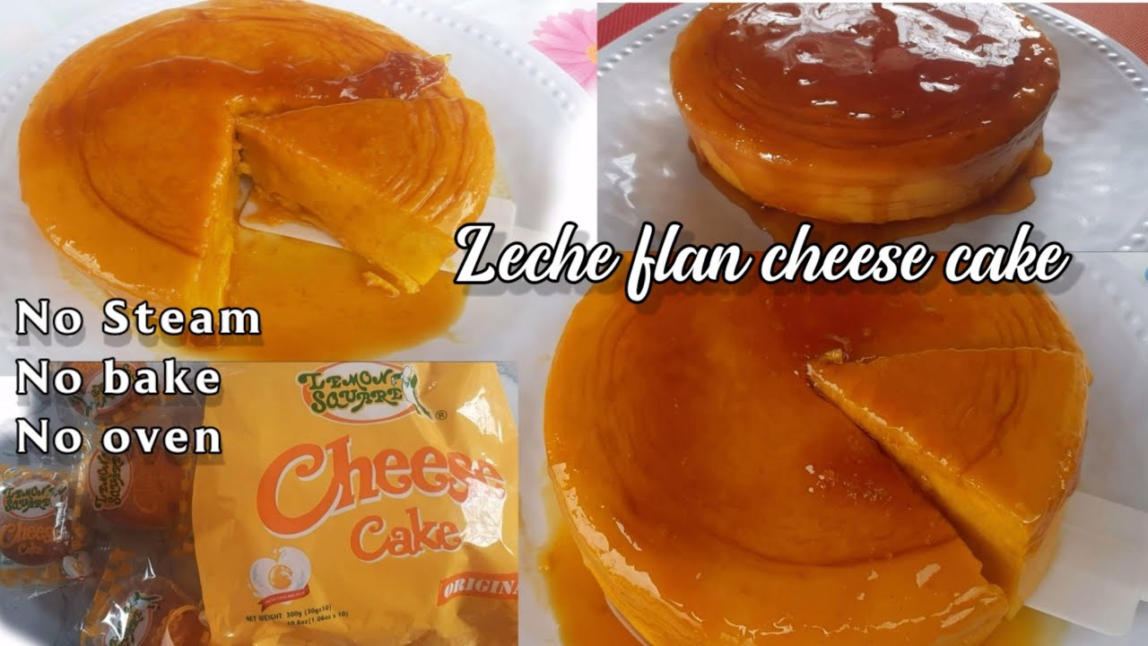 Gawin leche flan ang lemon square cheese cupcake Paniguradong uulit ulitin mo ito. No steam, no bake