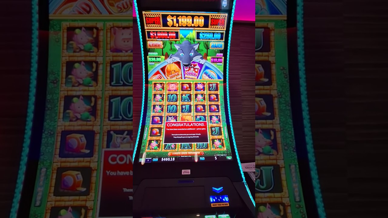 Huff N Even More Puff Min Bet Super Mansion Bonus 30 Mansions with 6 spins left, 48 total hats.