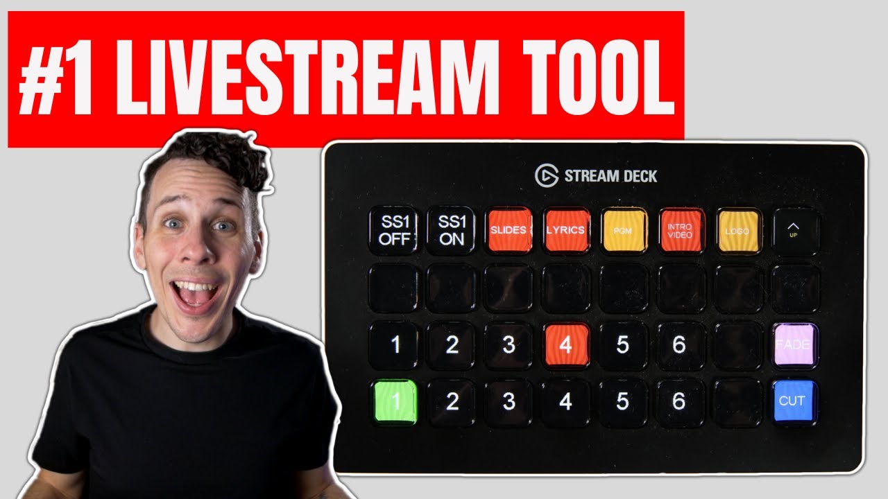 The EASIEST and CHEAPEST Way to Control Your ATEM Switcher and Livestream | Companion & Stream Deck