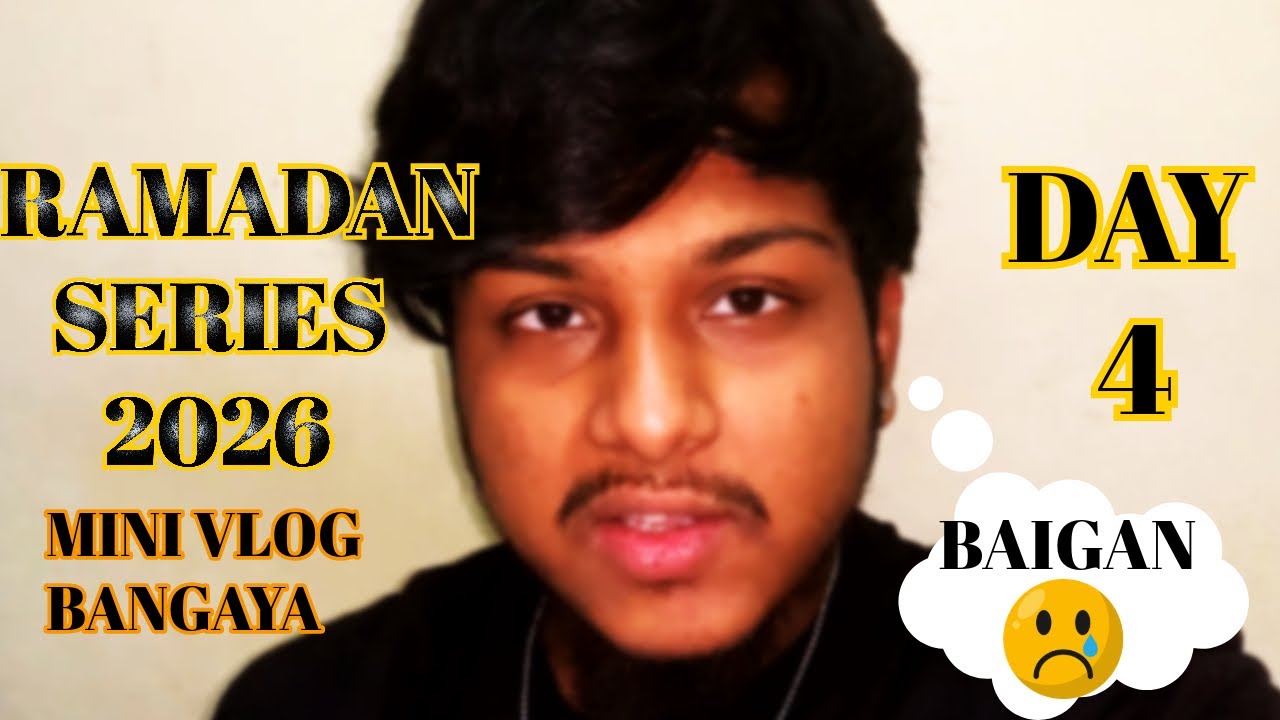 Ramadan Vlog – Day 4 | Ramadan Series 2026 | Aj Ka Mini Vlog Bangaya😔