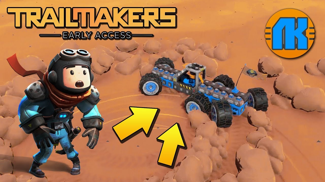 СОЗДАЛ ДРИФТ ТАЧКУ И ГОНЯЮ в Trailmakers !!!