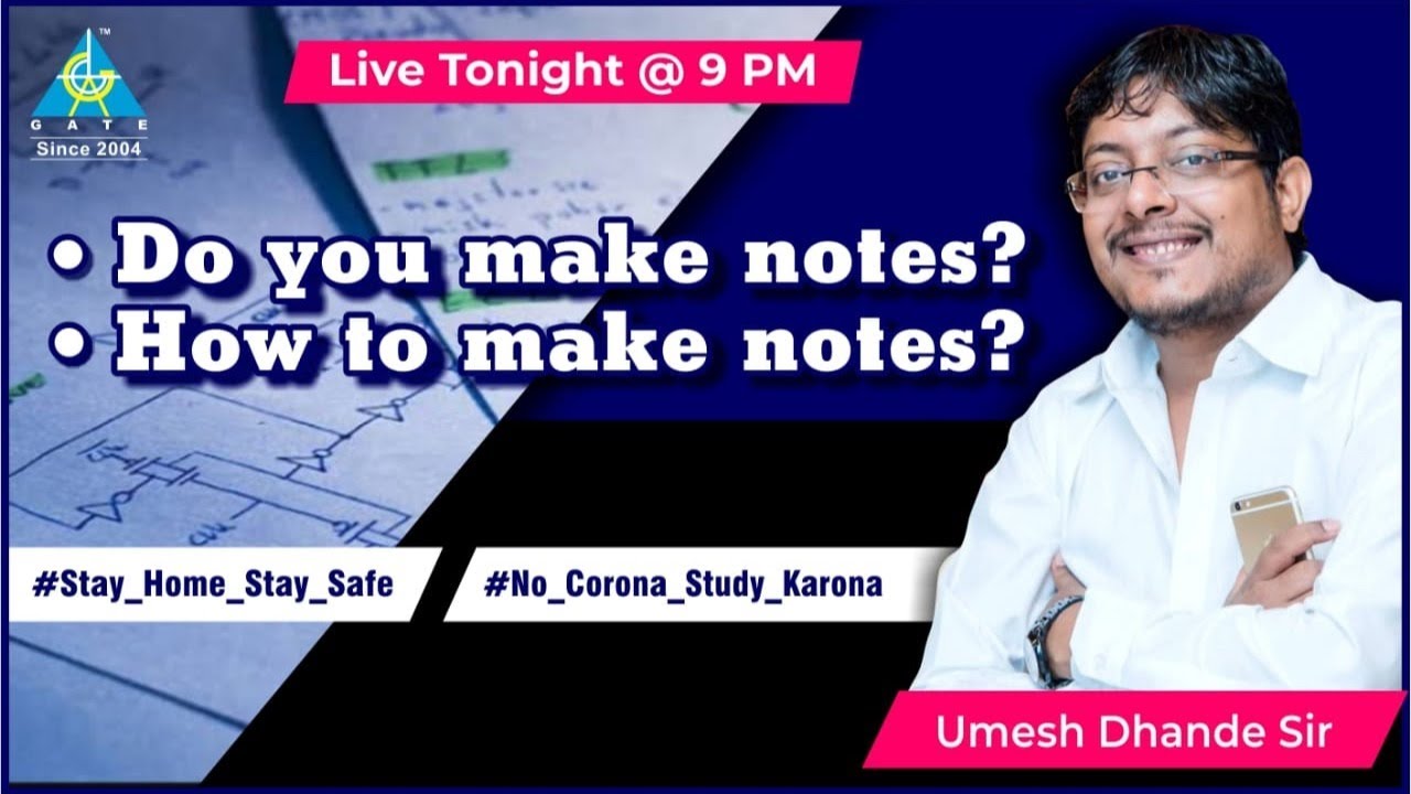 How to Make Notes? Do You Really Know the Right Way? | A Must Watch for Aspirant | Umesh Dhande Sir