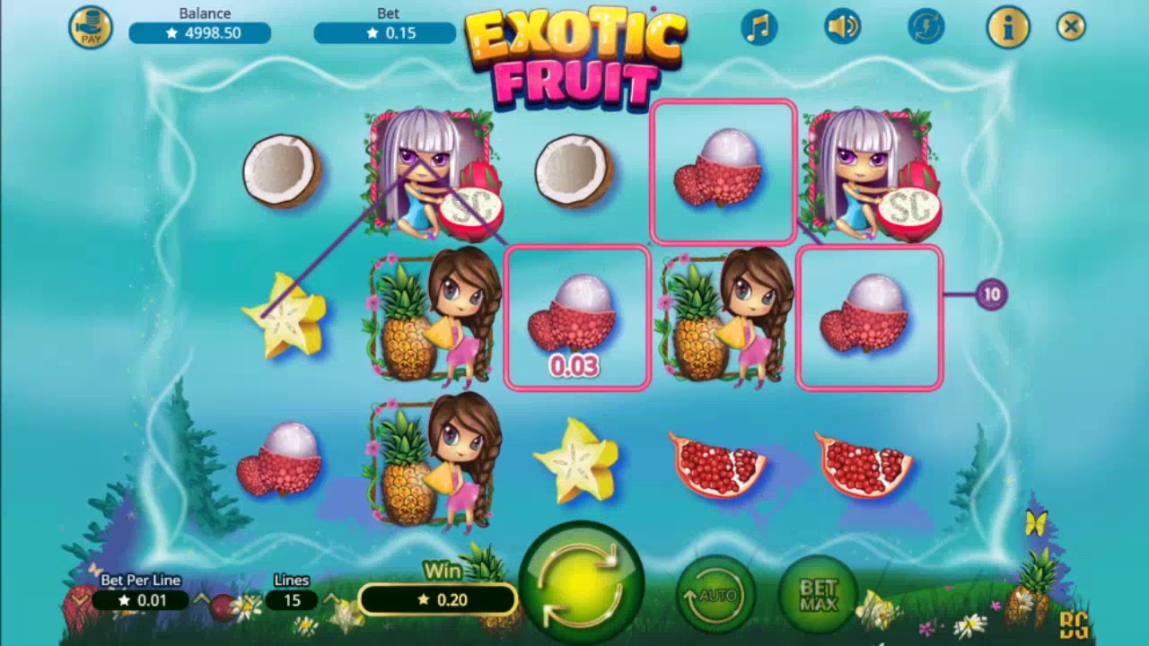 Booming Games - Exotic Fruit - Gameplay Demo