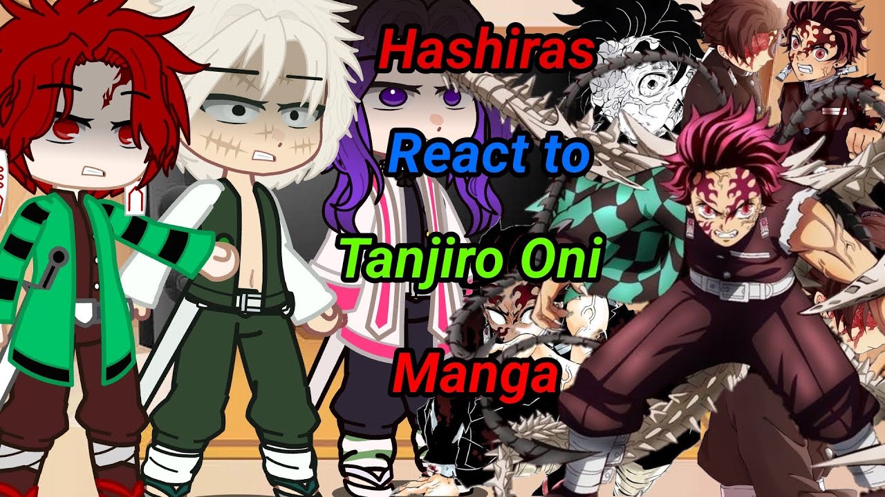 Hashiras React to Tanjiro Oni| Manga Spoilers | Demon Slayer||GC🇧🇷🇺🇲