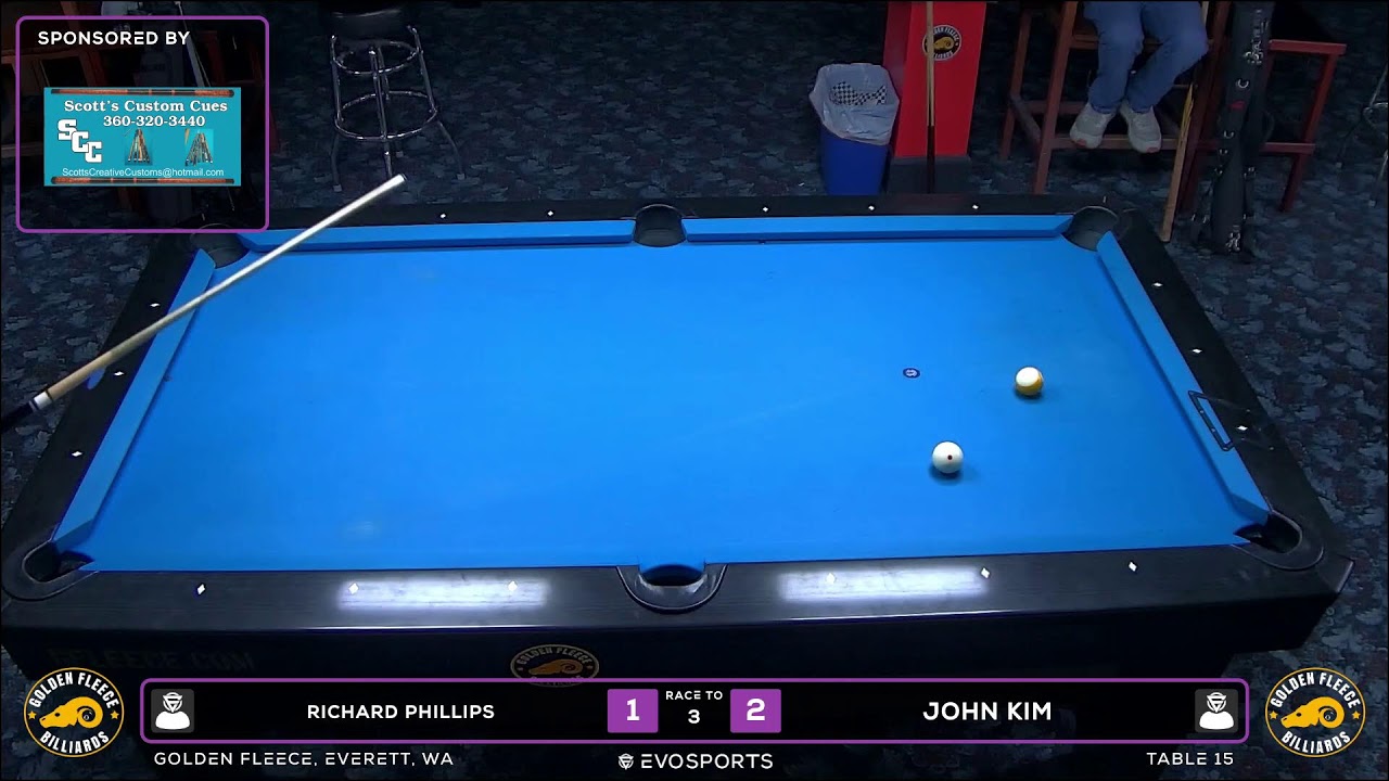RICHARD PHILLIPS  vs JOHN KIM  - GOLDEN FLEECE - TABLE 15 | EvoSports