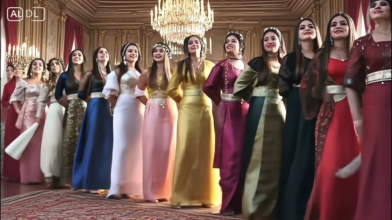 Kadınların Renkli ve Coşkulu Halay Dansları #halay #kurdish #kurtce #dugunumuzvar #gelin  #halaybasi