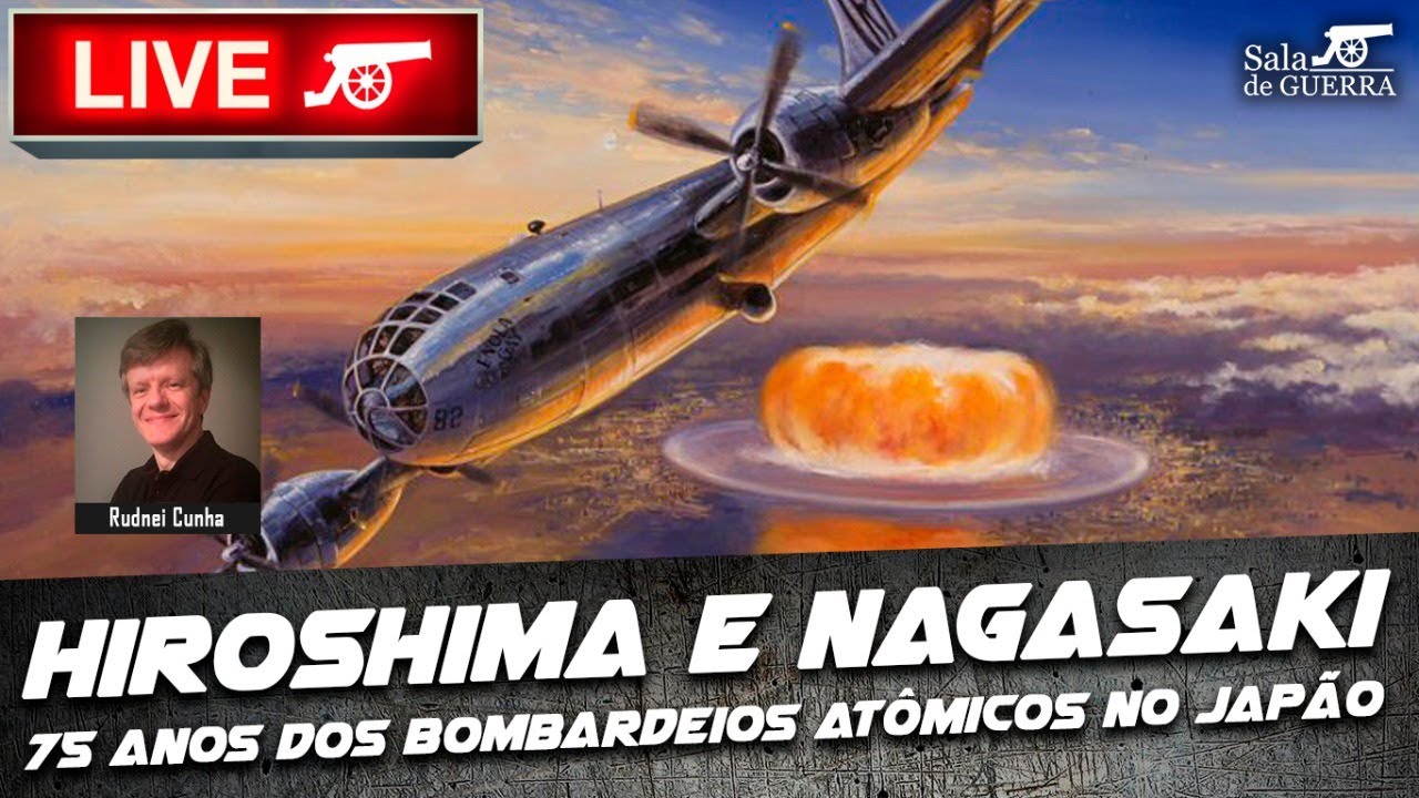 HIROSHIMA E NAGASAKI: 75 Anos dos Bombardeios Atômicos no Japão - 🔴 SdG LIVE #22