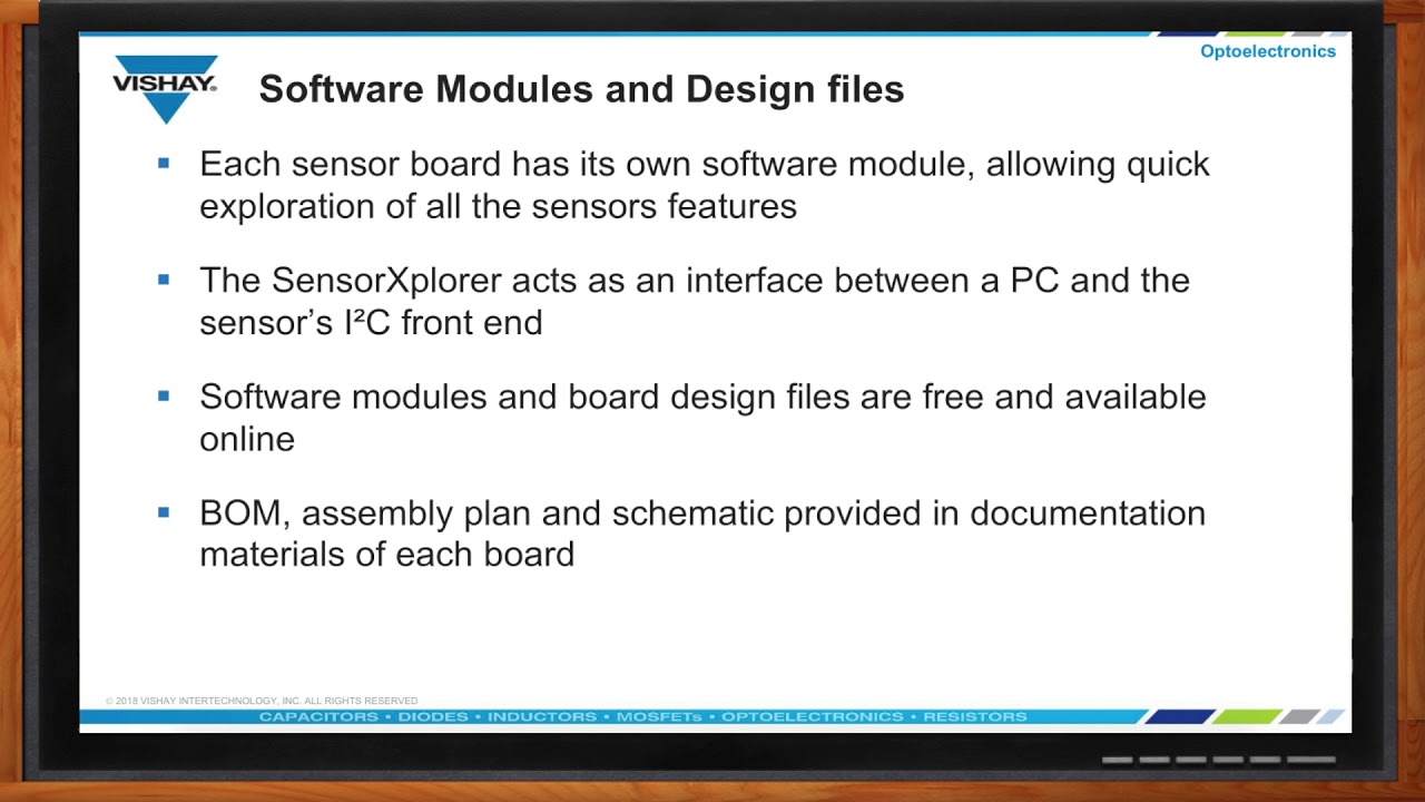 Optoelectronics: SensorXplorer -- Vishay and Mouser Electronics
