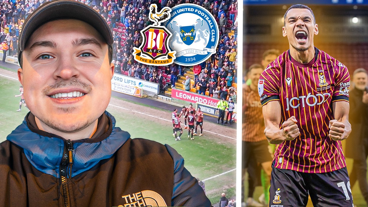 BEST PERFORMANCE OF THE SEASON as Bradford City DEMOLISH Peterborough United...