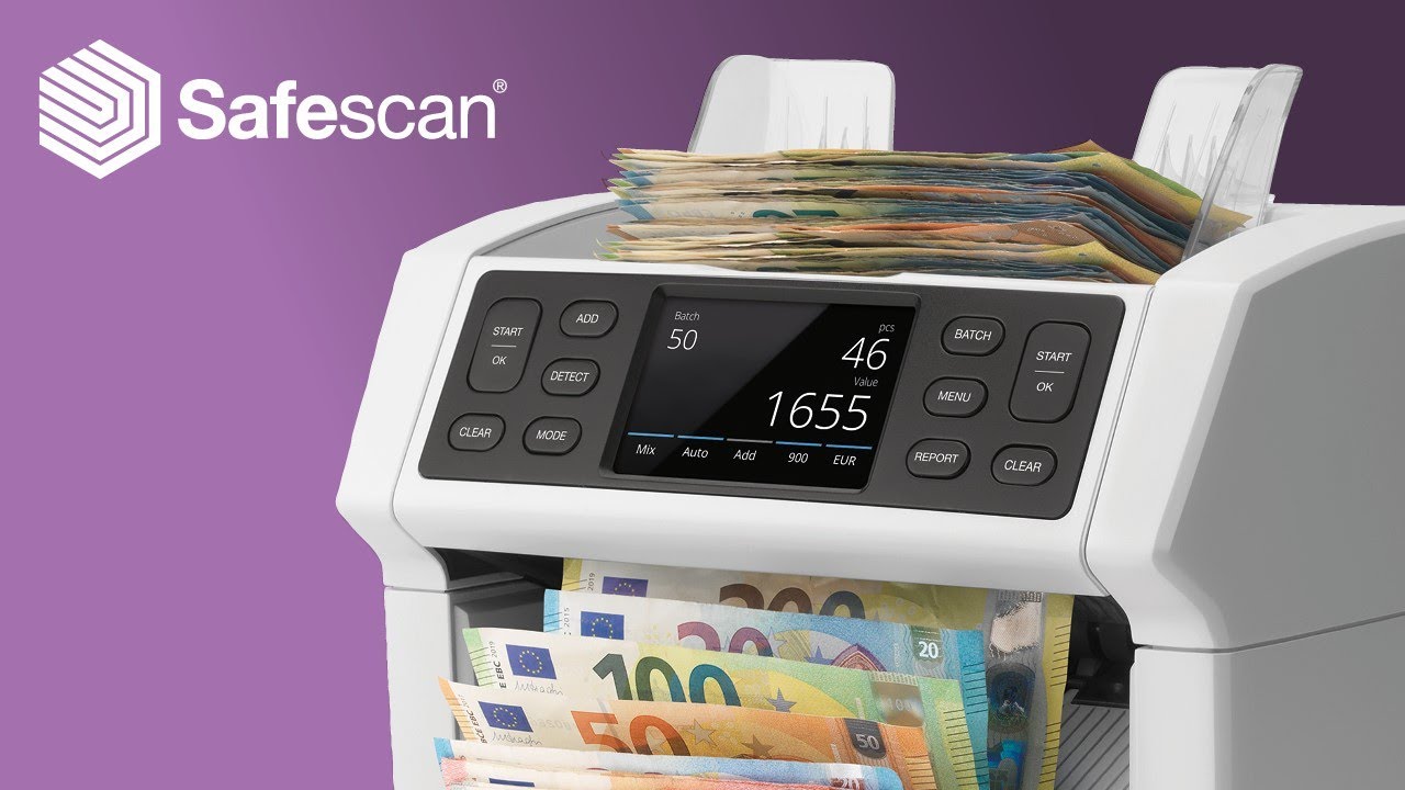 Safescan 2865-S - Banknotenwertzähler