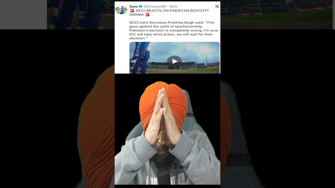 BCCI Reacts on Pakistan Boycott 😳 | ICC Under Pressure #Cricket #Shorts #India #Pakistan #T20Wc