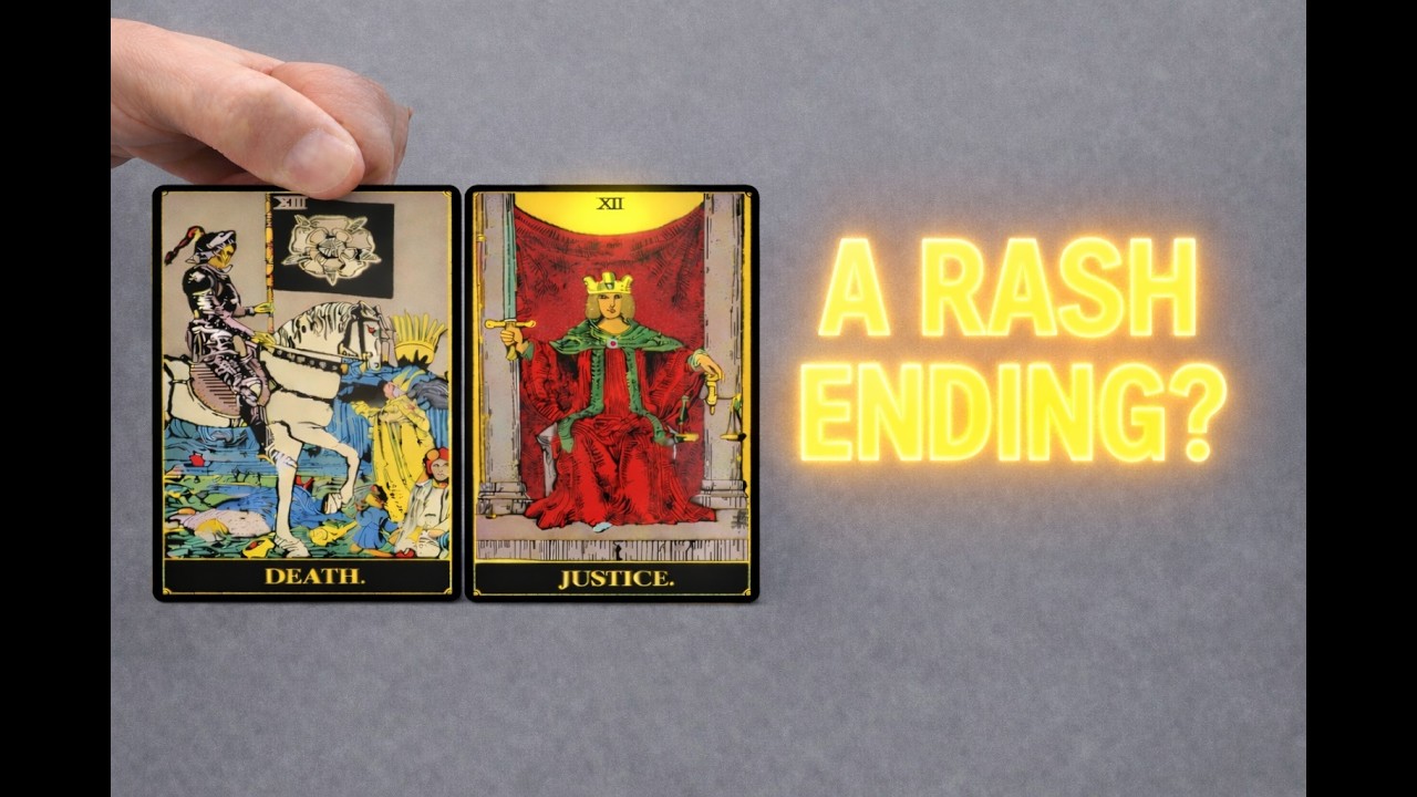 TRUMP IS DYING, MORE SYMPTOMS , THE RASH, KARMIC DEATH, Political Tarot, Trump Tarot