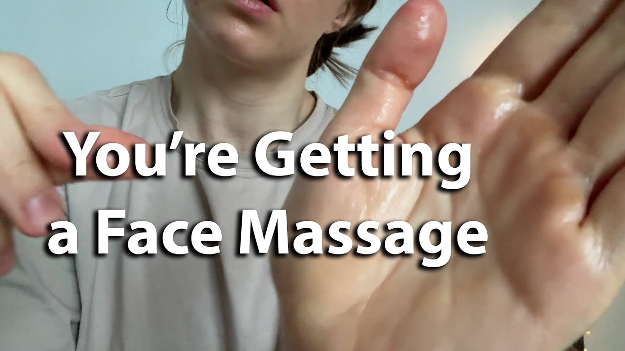 Intense Deep Face Massage With Dry Hands and Oil ASMR [Partially] Layered Sound | Fast and Agressive