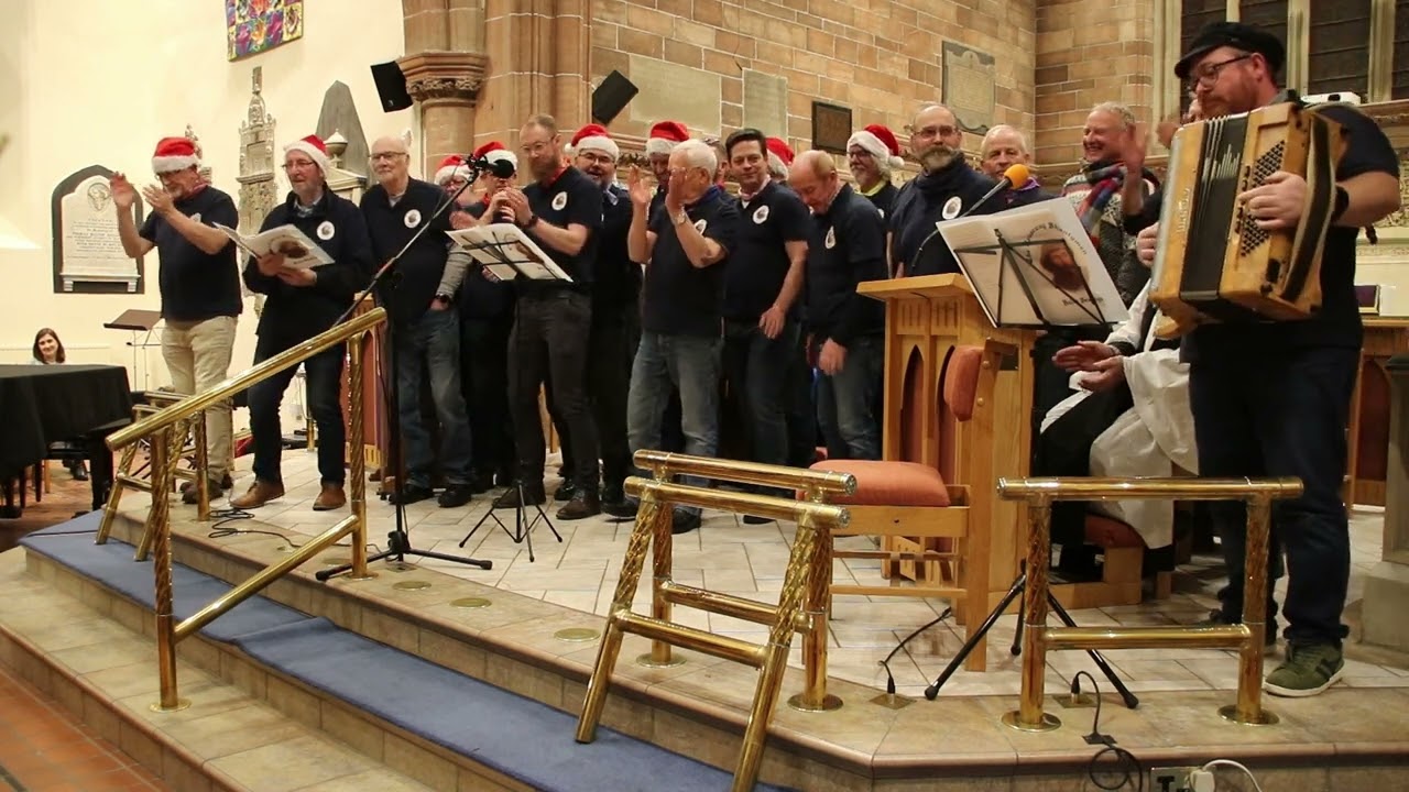 The Causeway Shantymen: Roll The Old Chariot Along- St. Patricks Carol Service 2023