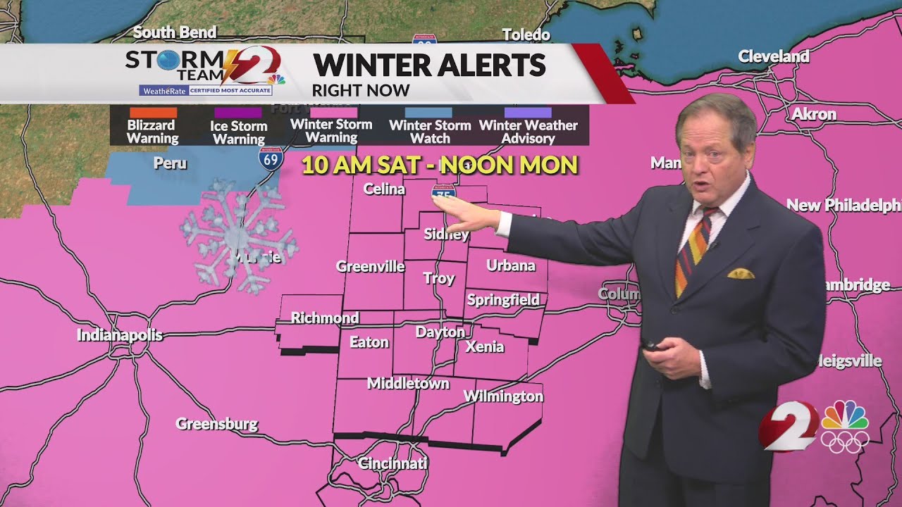 Today's Miami Valley Forecast: 1/23/26