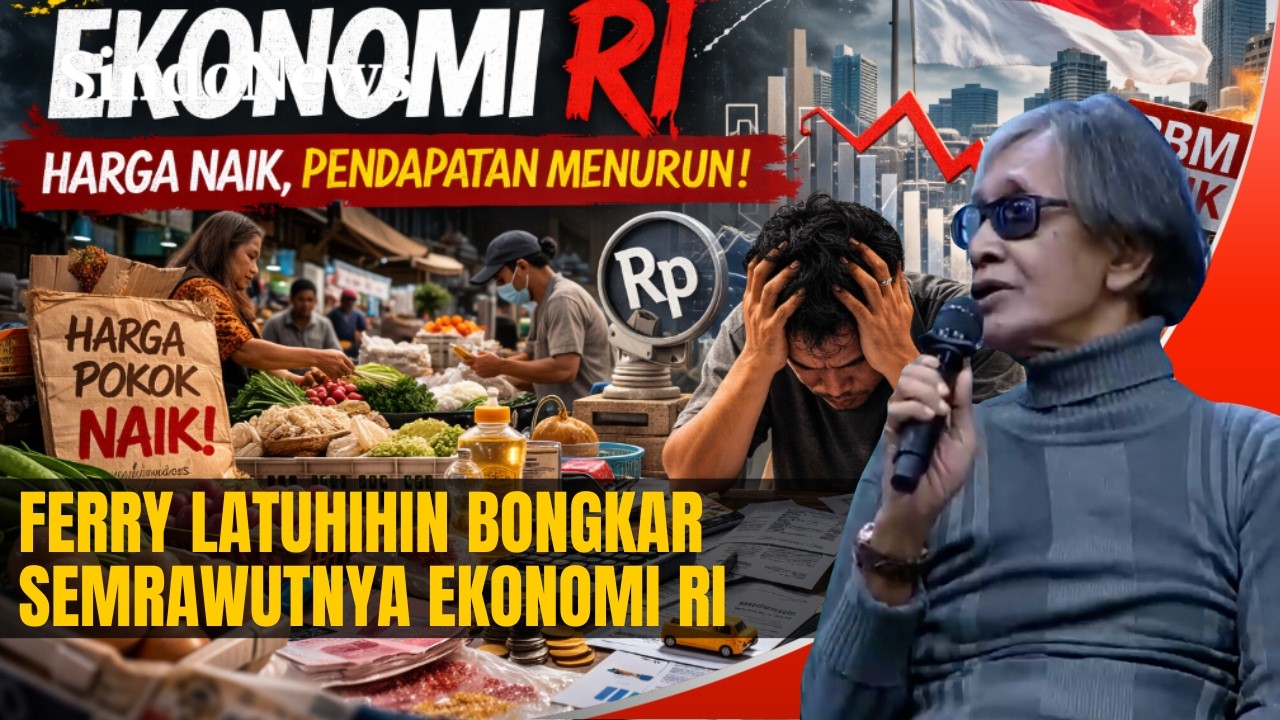 Ferry Latuhihin Bongkar Semrawutnya Ekonomi RI, Ingatkan Pemerintah Jangan Terlalu Banyak Utang
