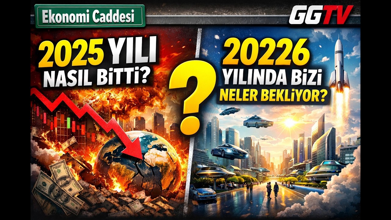 2025 Ekonomi Karnesi: Dünya ve Türkiye’de Gerçekten Ne Oldu? (Dr. Seyfi Akil ile Analiz)