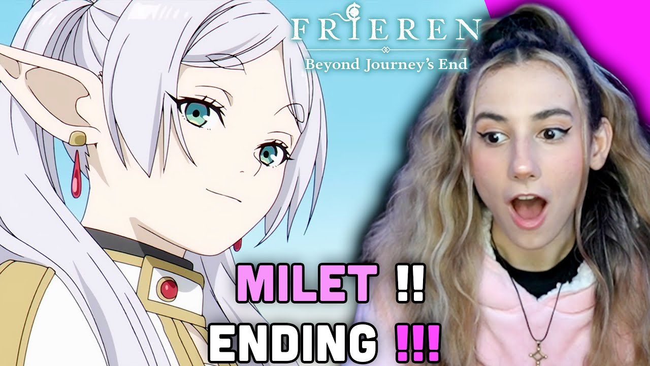 Milet - Anytime Anywhere - Frieren Beyond Journey's End Anime Ending  | FIRST TIME REACTION