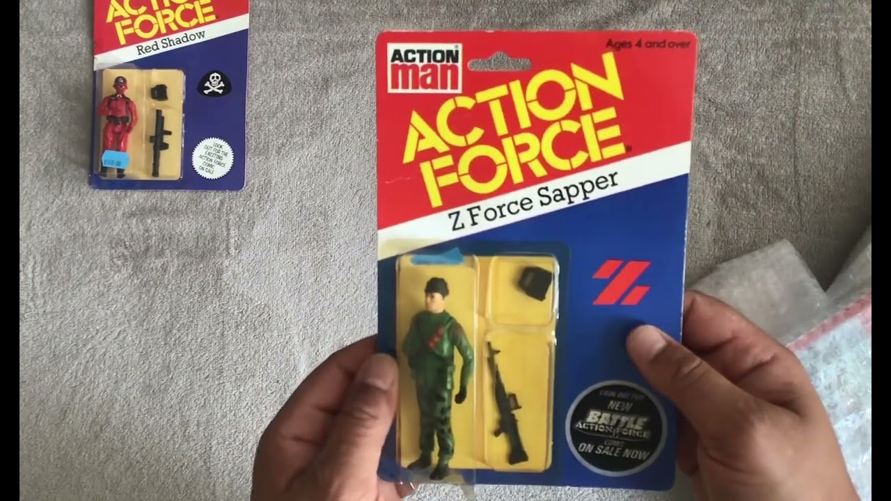 MAIL CALL!!! Unboxing more RARE Vintage Carded Action Force Gems! Red Shadows and Baron Ironblood