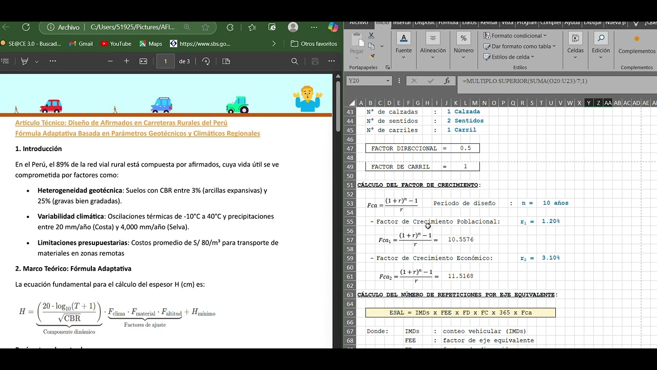 DISEÑO DE AFIRMADO