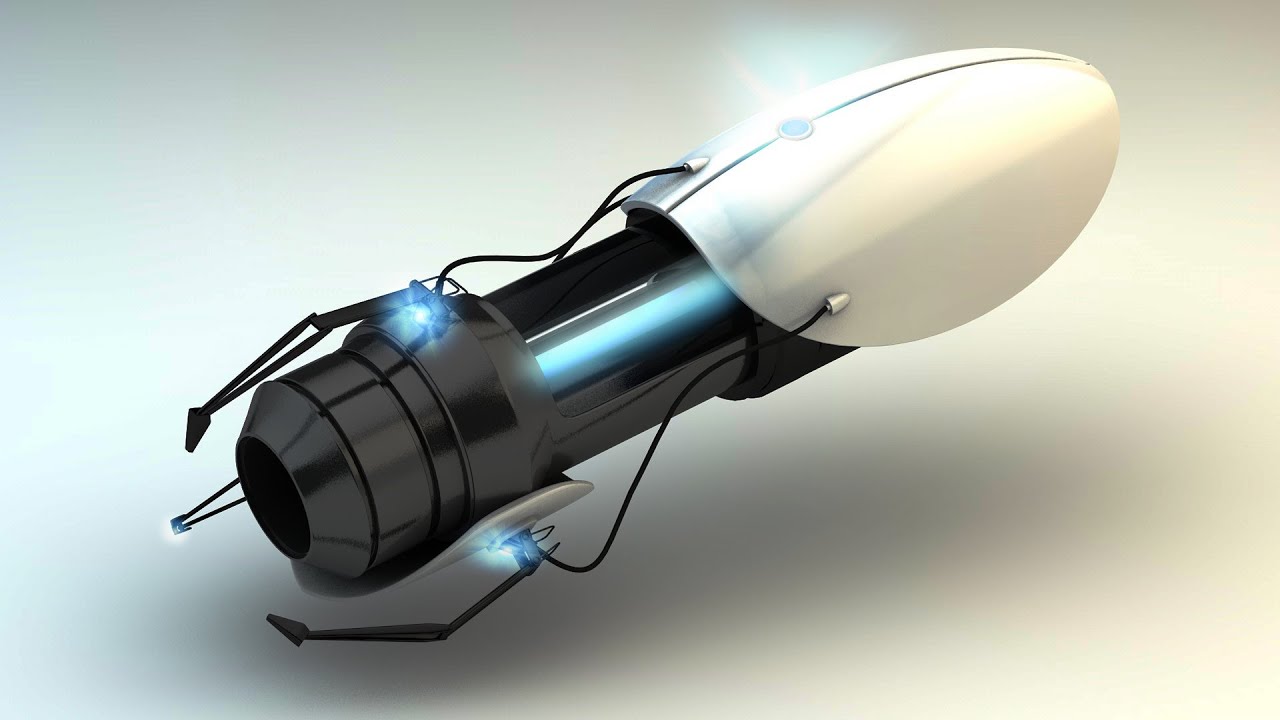 Portal 2 - Speed art - Portal Gun (Cinema 4D)