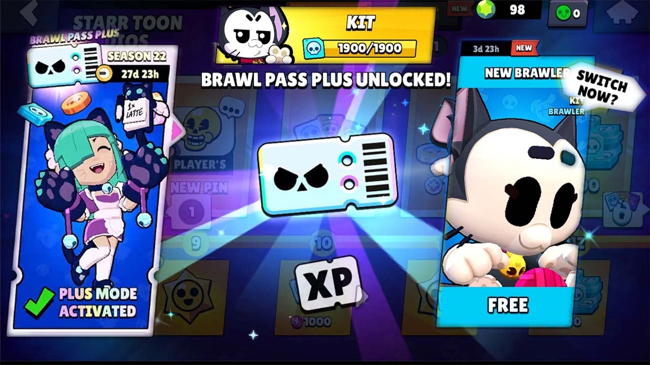 NEW SEASON BRAWL PASS PLUS😱 3800 CREDITS FOR KIT😱🎁 BRAWL STARS UPDATE😱