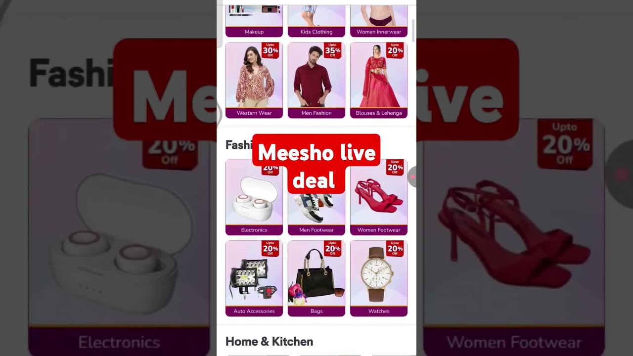 Meesho sale is live, meesho rs 9 sale live order