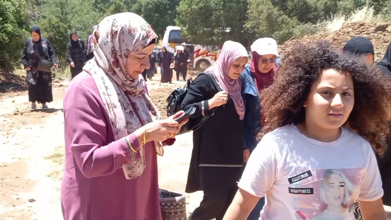 المنتدى النسائي الثقافي في رحله الى هضبه الجولان تصوير محمد مصالحه ابو رمزي