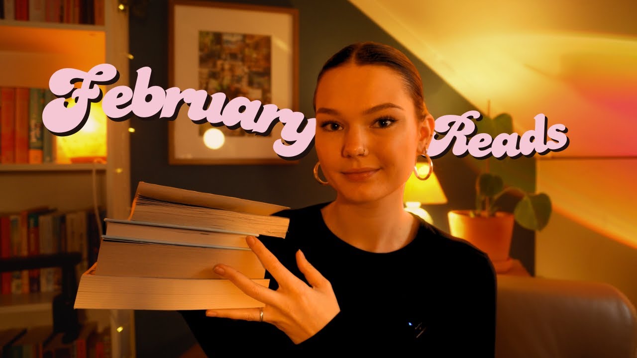 ASMR books I read in february 💗📚🧚🏽‍♂️