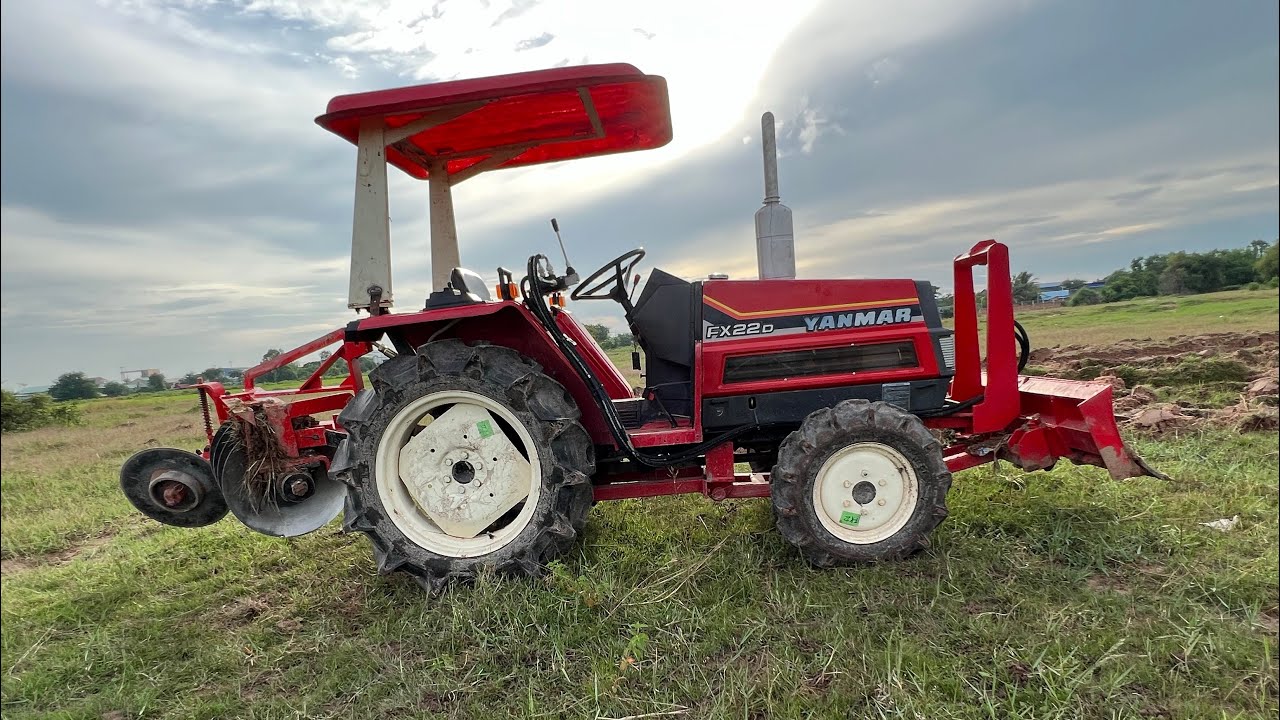 Yanmar Fx22+ផាលភ្ជួរដី