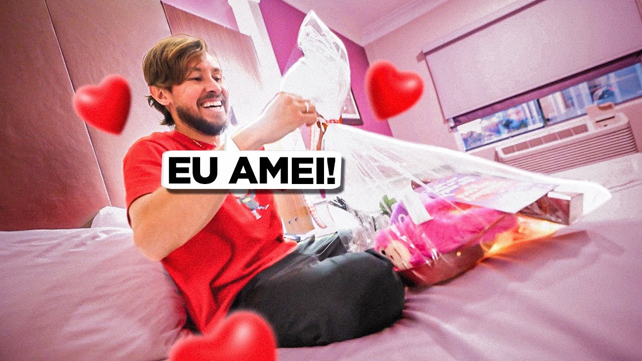 FIZ UMA SURPRESA DE DIA DOS NAMORADOS PRO RENAN