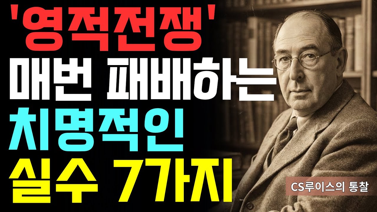 영적 전쟁 백전 백패? 당신이 사단에게 속고 있는 7가지 결정적 이유 | CS루이스 | 영적전쟁 | 정체성 | 기독교오디오북