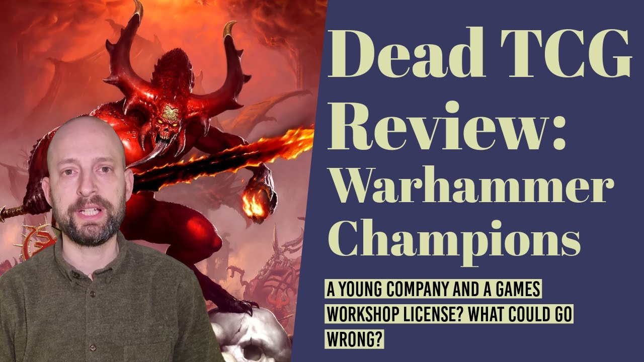 Обзор Dead TCG: Что случилось с Warhammer Champions?