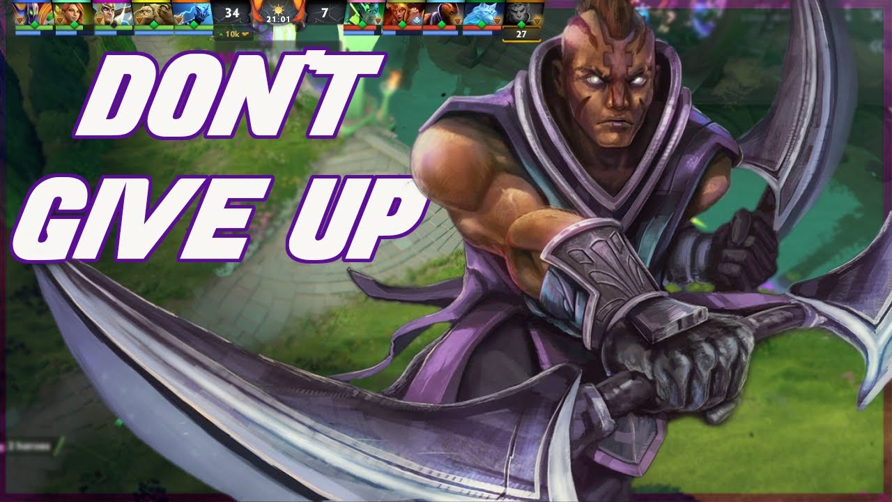 The Impossible Comeback Never Give Up AM Dota 2
