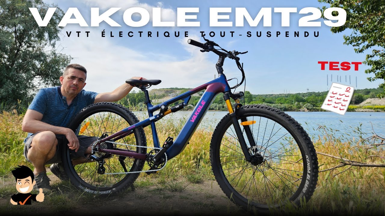 Test du Vakole EMT29 : un VTT électrique tout suspendu de 29 pouces attractif (🔥1399€ )