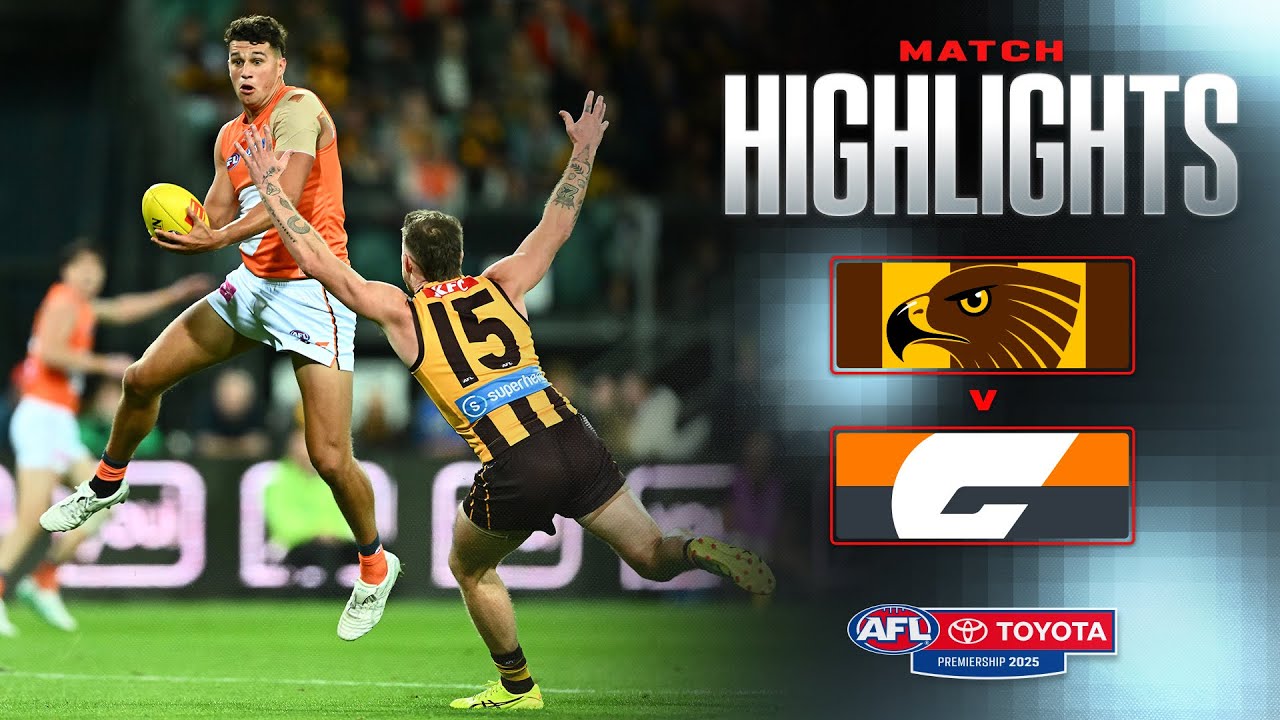 Hawthorn v GWS Giants Highlights | Round 3, 2025 | AFL