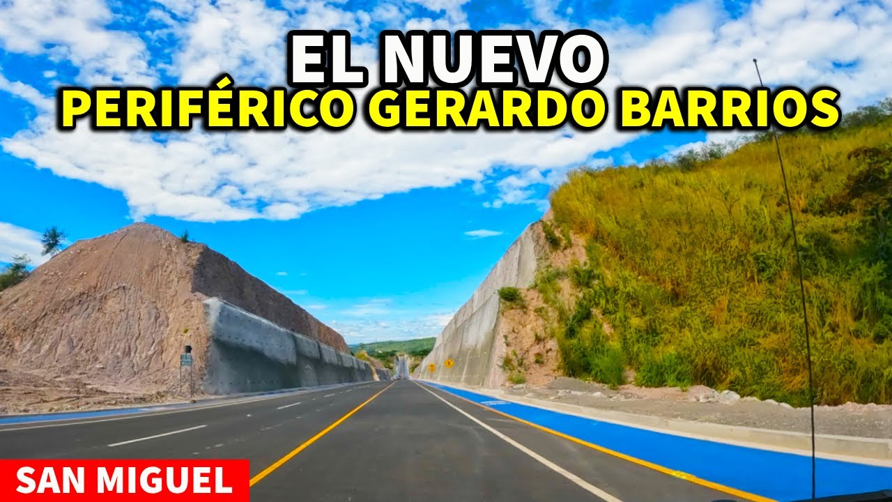 Asi quedo el NUEVO PERIFERICO GERARDO BARRIOS de SAN MIGUEL en EL SALVADOR
