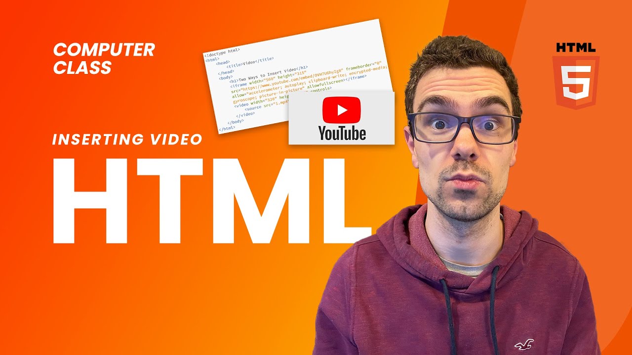 HTML Video | Basic Computer Class | Lesson 18