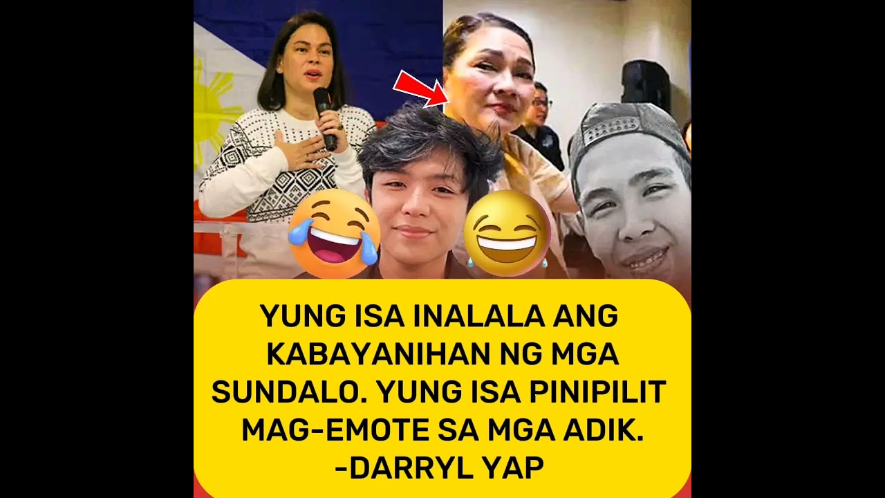 VP SARA DUTERTE VS HONTIVEROS: KABAYANIHAN NG SUNDALO VS ADIK#funny#comedy#jokes#foryou#shorts
