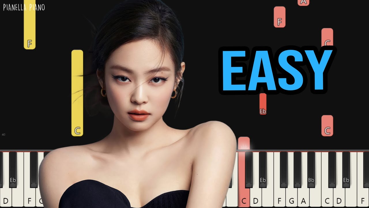 JENNIE - start a war | EASY Piano Tutorial by Pianella Piano