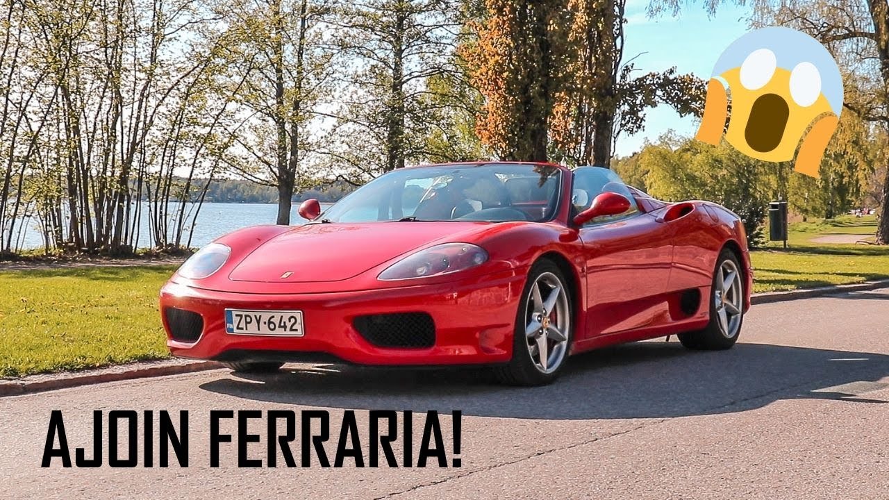 Ajoin FERRARIA ekaa kertaa ikinä!  |  VLOG 4  |  CARS WITH ROBERT