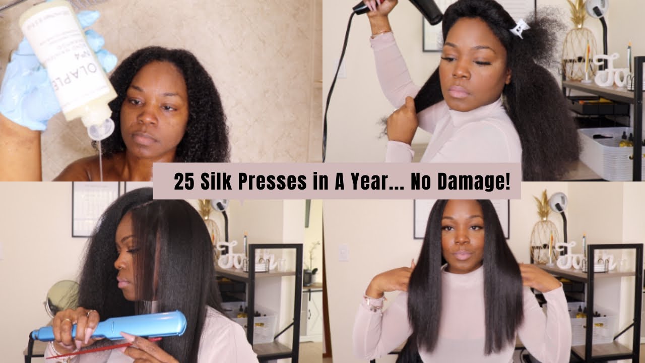 Silk Presses for Healthier Hair & Growth!?! (Very detailed with great Tips!)